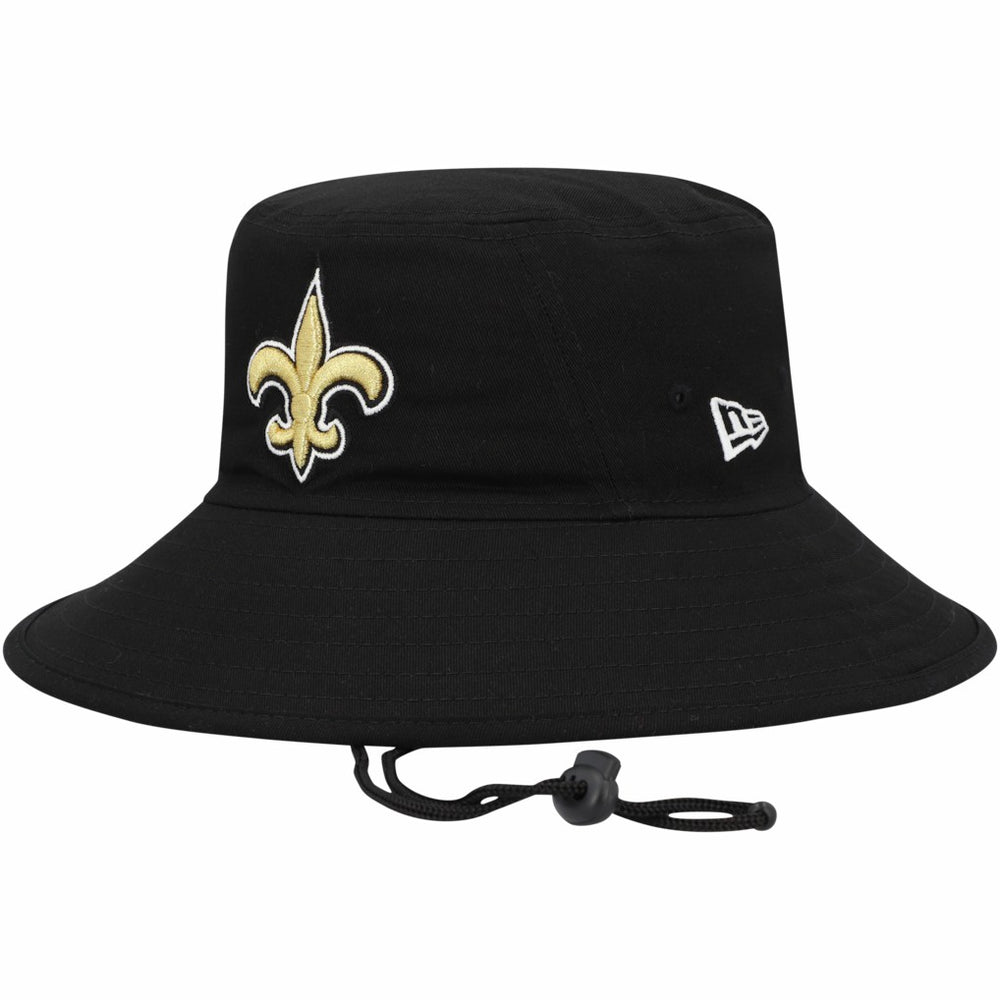 New Orleans Saints New Era Main Bucket Hat - Black - NFL