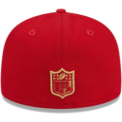 San Francisco 49ers New Era Youth Main 59FIFTY Fitted Hat - Scarlet - NFL