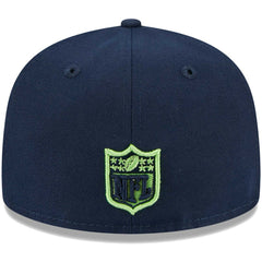 Seattle Seahawks New Era Youth Main 59FIFTY Fitted Hat - College Navy - NFL