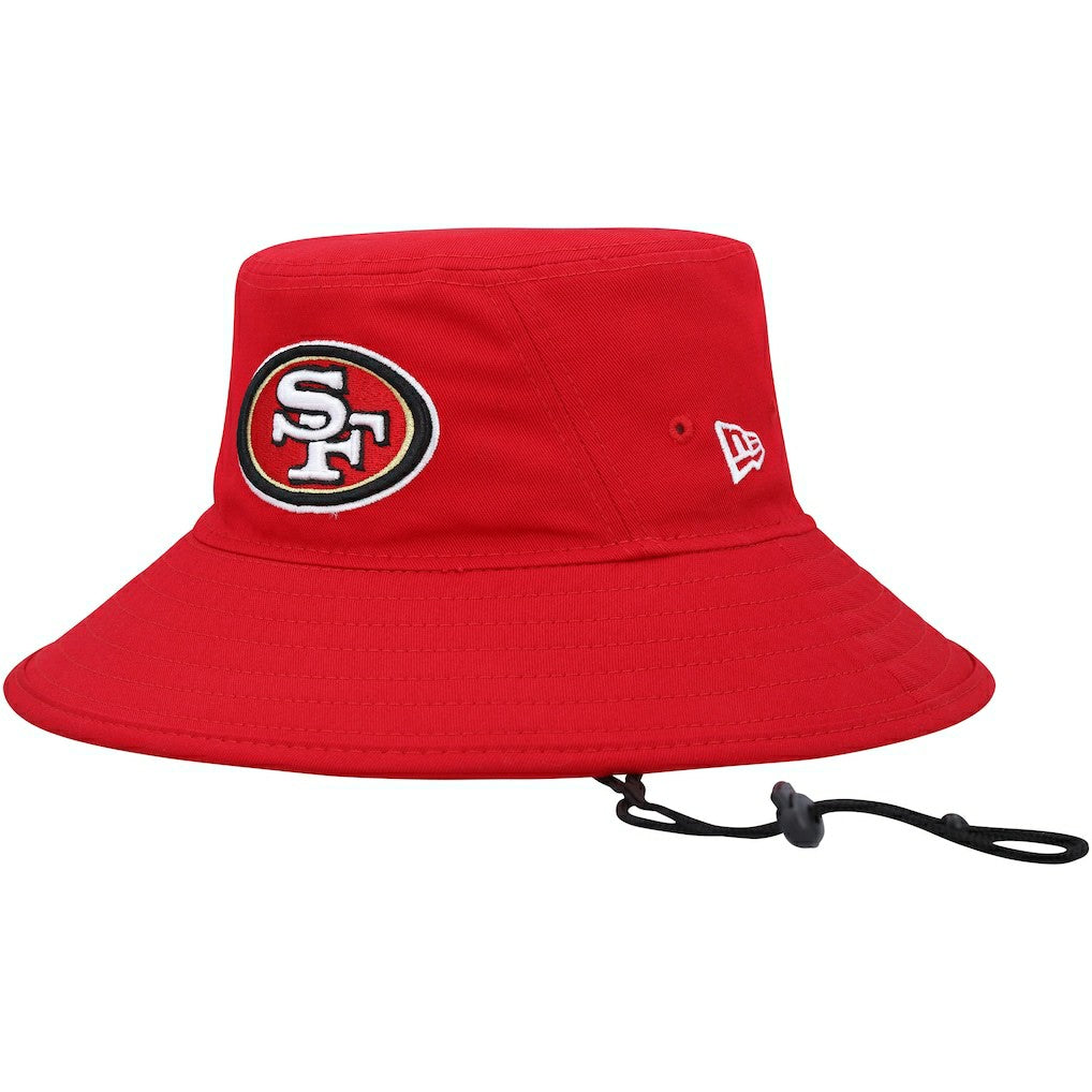 San Francisco 49ers New Era Main Bucket Hat - Scarlet - NFL