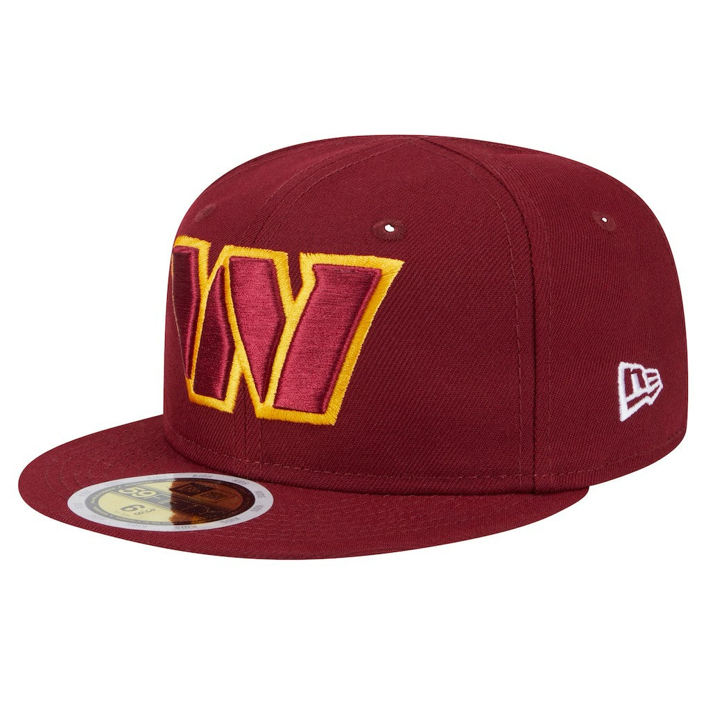 Washington Commanders New Era Main 59FIFTY Fitted Hat - Burgundy - NFL