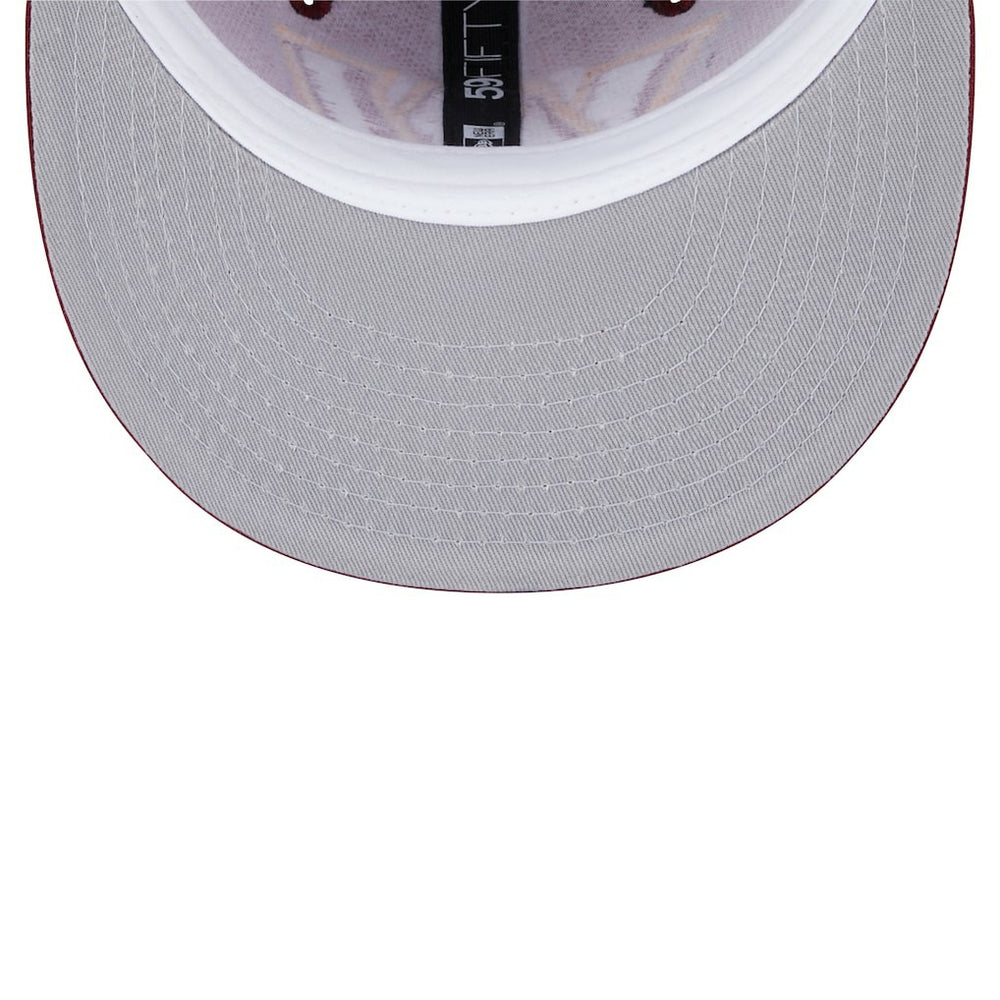 Washington Commanders New Era Main 59FIFTY Fitted Hat - Burgundy - NFL
