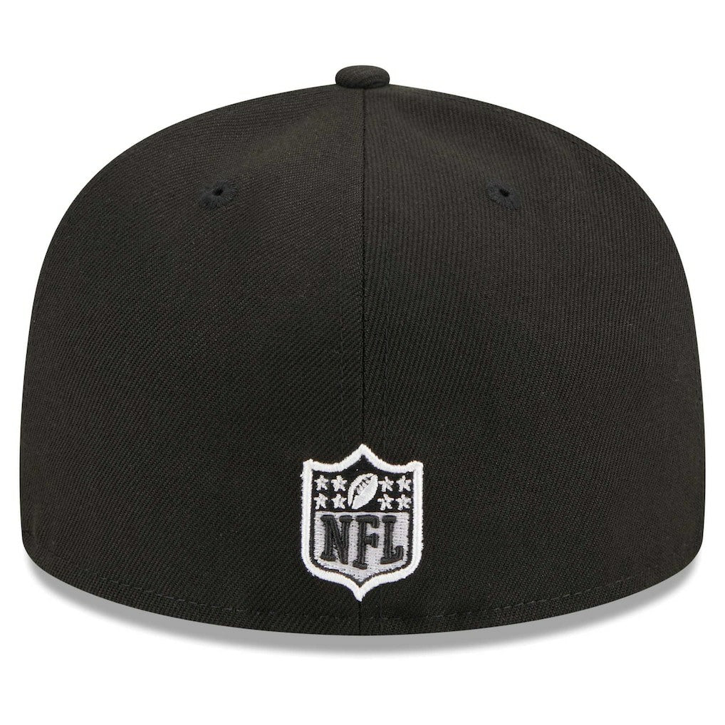 Kansas City Chiefs New Era Main Patch 59FIFTY Fitted Hat - Black - NFL