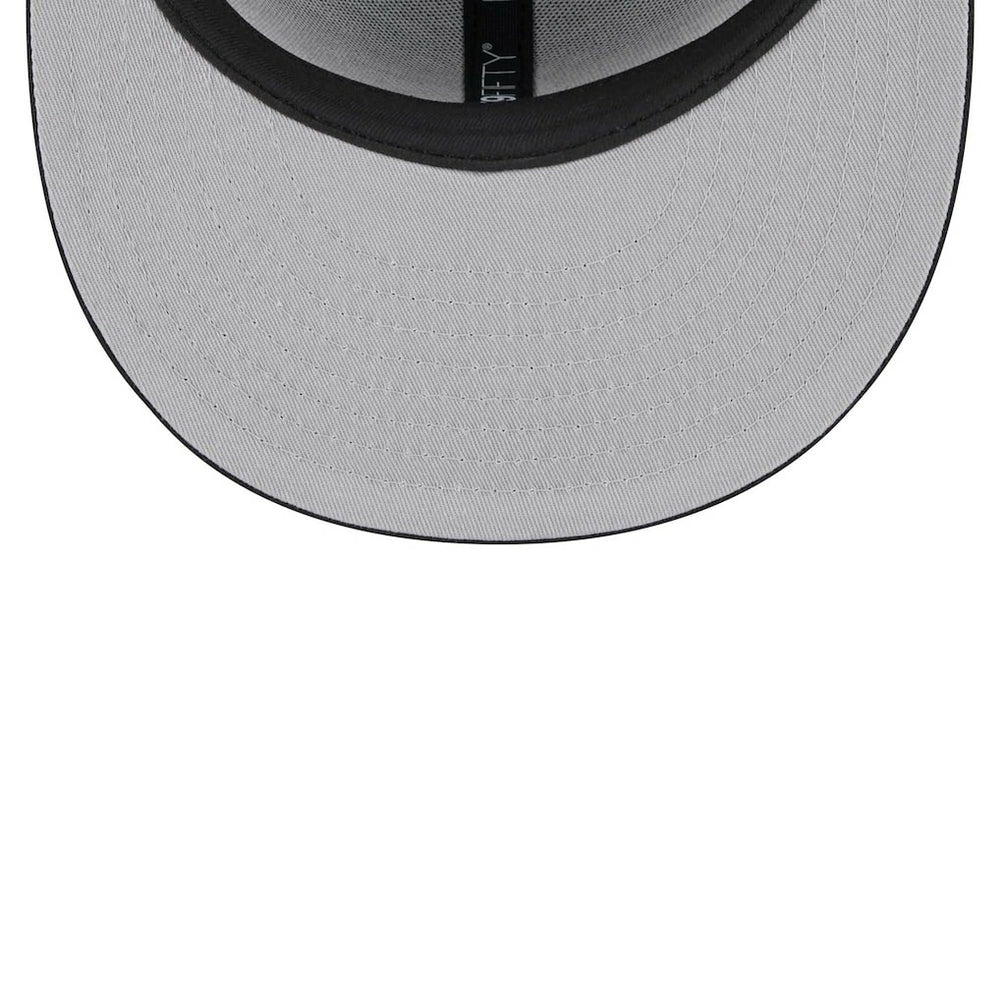 Miami Dolphins New Era Main Patch 59FIFTY Fitted Hat - Black - NFL