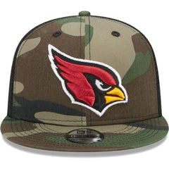 Arizona Cardinals New Era Youth Main Trucker 9FIFTY Snapback Hat - Camo - NFL