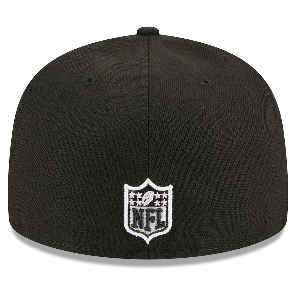 New York Giants New Era Main Patch 59FIFTY Fitted Hat - Black - NFL