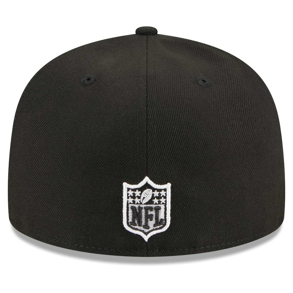 New York Giants New Era Main Patch 59FIFTY Fitted Hat - Black - NFL