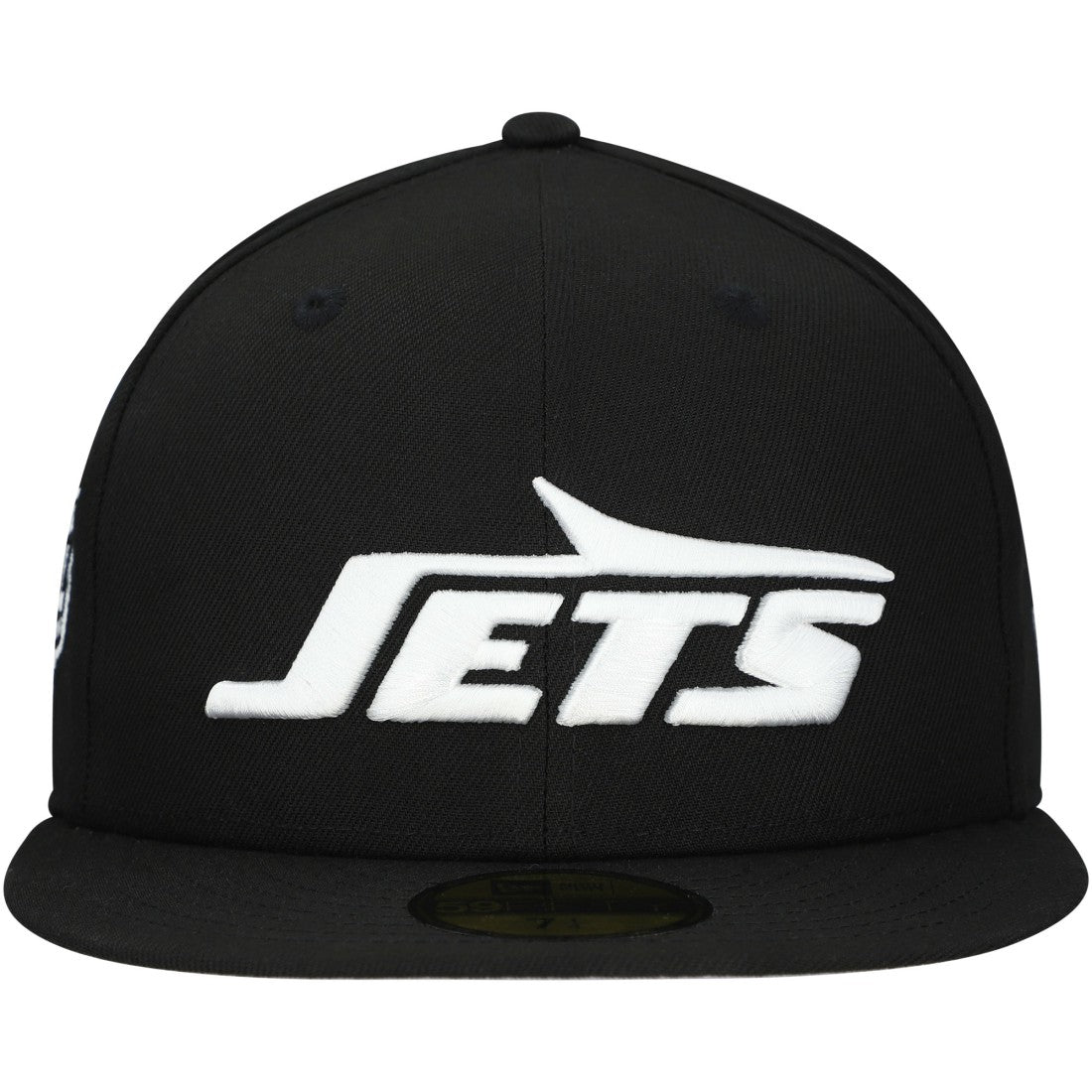 New York Jets New Era Main Patch 59FIFTY Fitted Hat - Black - NFL