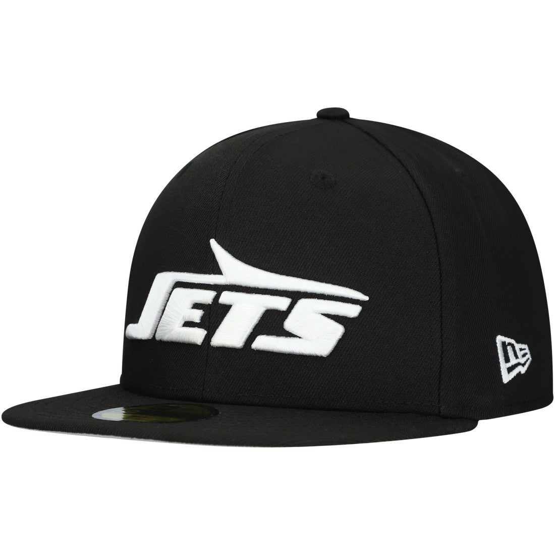 New York Jets New Era Main Patch 59FIFTY Fitted Hat - Black - NFL