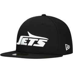 New York Jets New Era Main Patch 59FIFTY Fitted Hat - Black - NFL