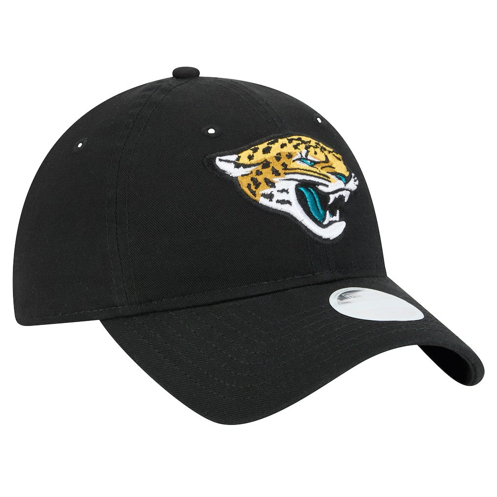 Jacksonville Jaguars New Era Women's Main Core Classic 2.0 9TWENTY Adjustable Hat - Black - NFL