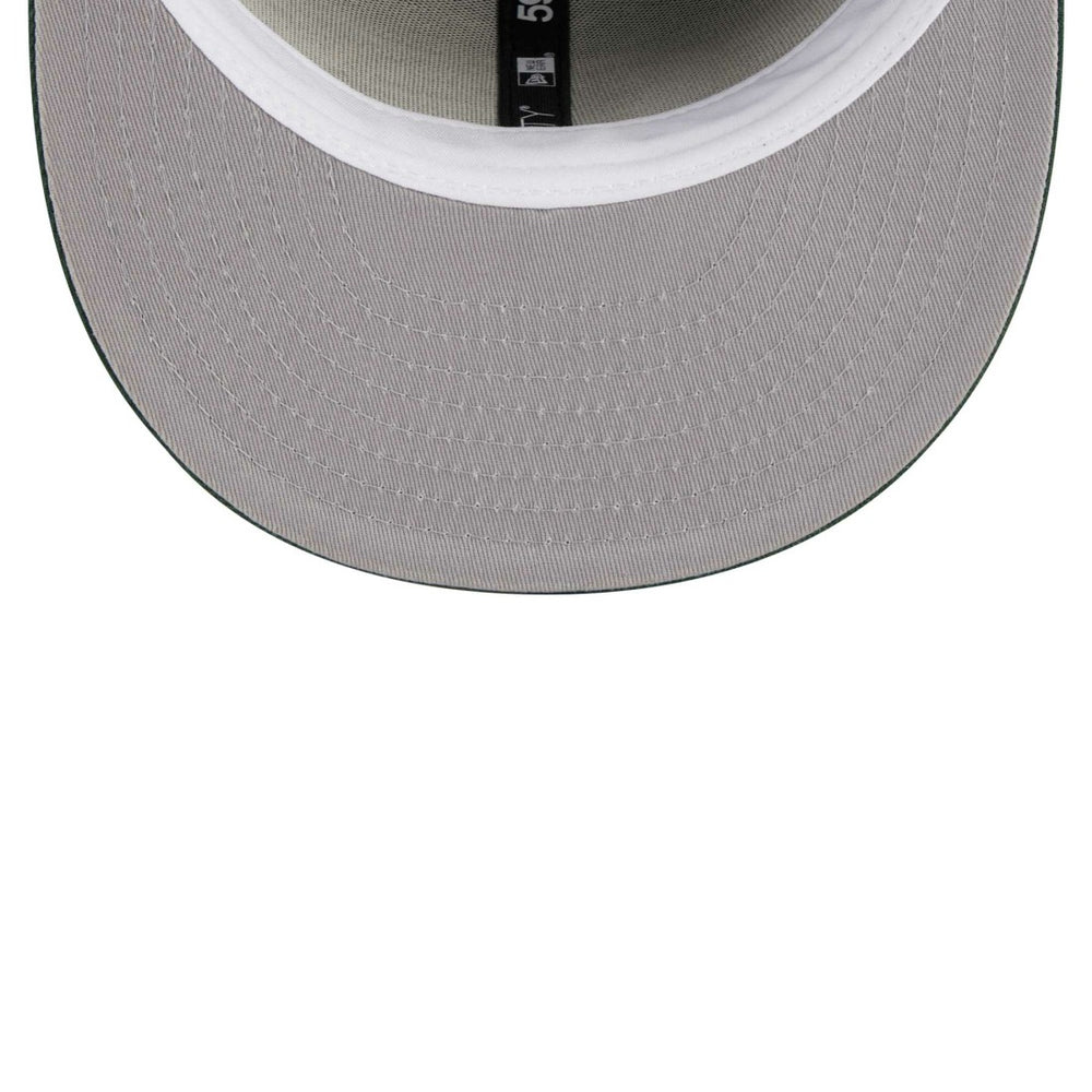 Green Bay Packers New Era Main Patch 59FIFTY Fitted Hat - Green - NFL