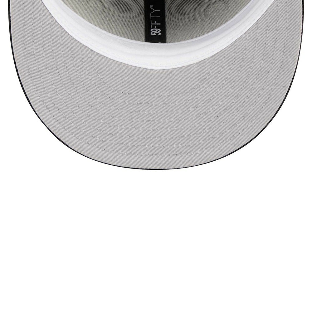 Las Vegas Raiders New Era Main Patch 59FIFTY Fitted Hat - Black - NFL
