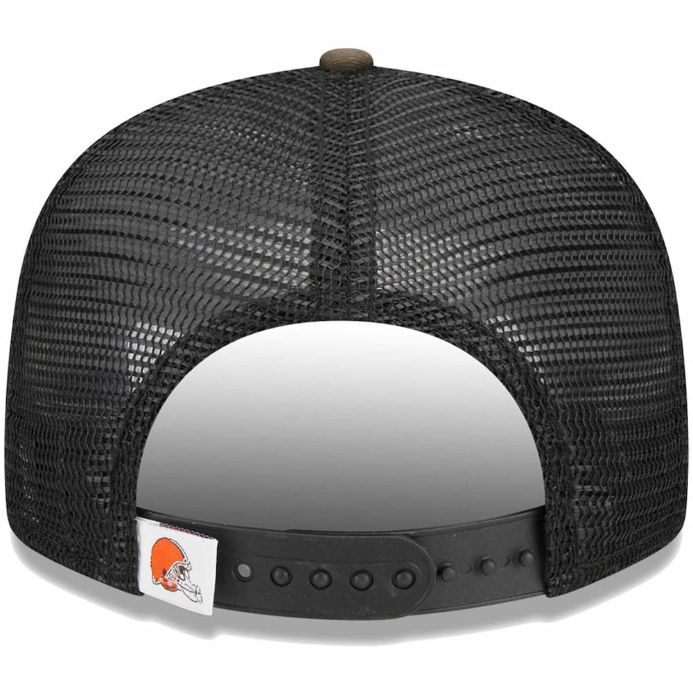 Cleveland Browns New Era Youth Main Trucker 9FIFTY Snapback Hat - Camo - NFL