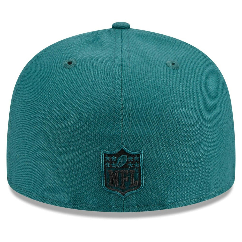 Philadelphia Eagles New Era Main Patch 59FIFTY Fitted Hat - Midnight Green - NFL