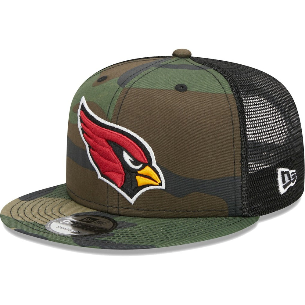 Arizona Cardinals New Era Main Trucker 9FIFTY Snapback Hat - Camo - NFL