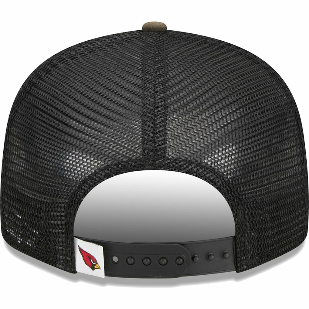 Arizona Cardinals New Era Main Trucker 9FIFTY Snapback Hat - Camo - NFL