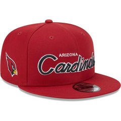 Arizona Cardinals New Era Main Script 9FIFTY Snapback Hat - Cardinal - NFL