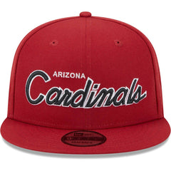 Arizona Cardinals New Era Main Script 9FIFTY Snapback Hat - Cardinal - NFL