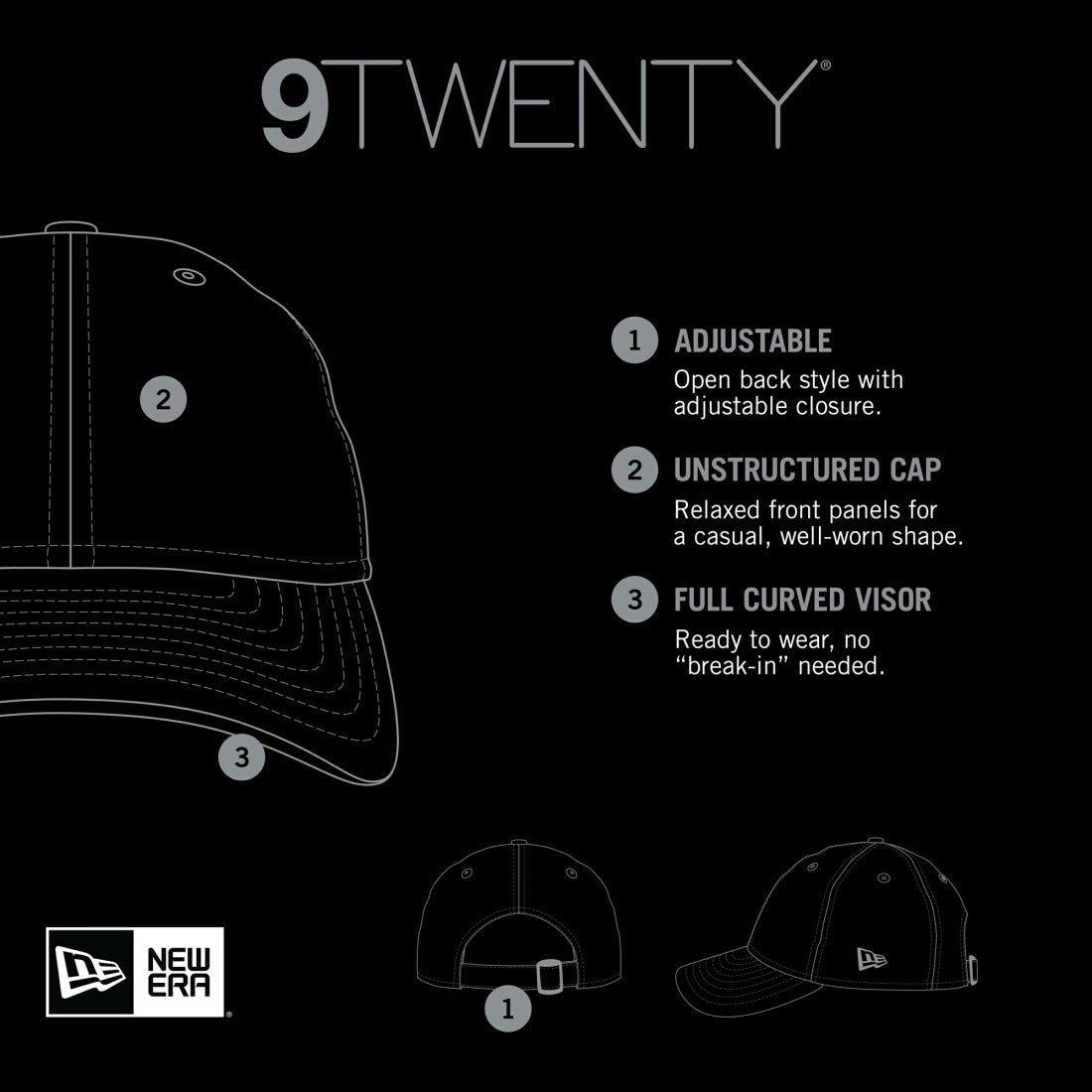 New York Jets New Era Women's Main Core Classic 2.0 9TWENTY Adjustable Hat - Brown - NFL