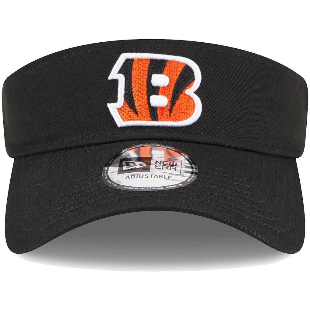 Cincinnati Bengals New Era Main Adjustable Visor - Black - NFL