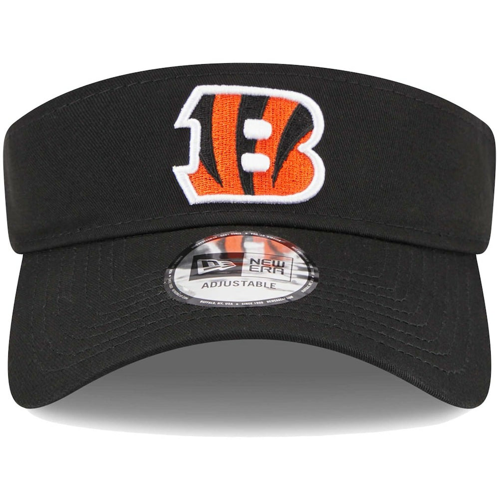 Cincinnati Bengals New Era Main Adjustable Visor - Black - NFL