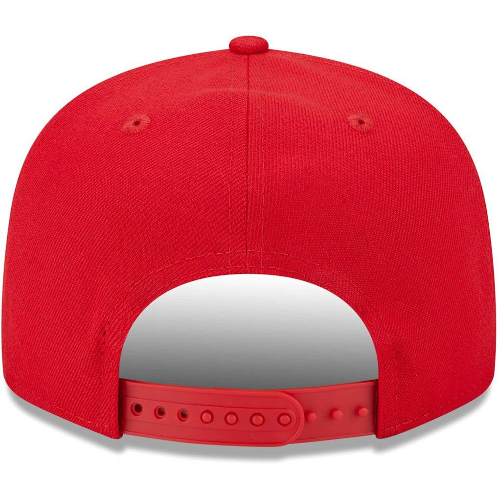 Kansas City Chiefs New Era Main Script 9FIFTY Snapback Hat - Red - NFL