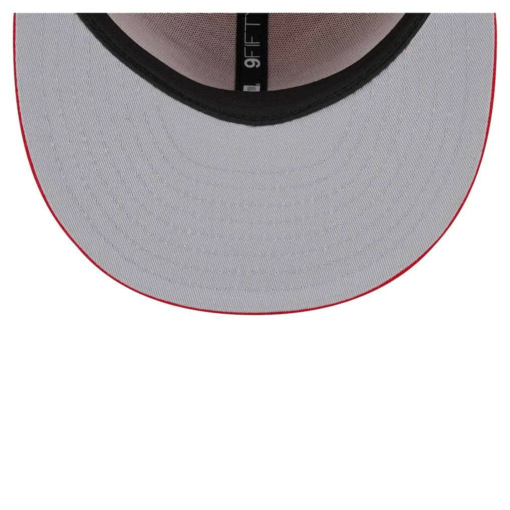 Kansas City Chiefs New Era Main Script 9FIFTY Snapback Hat - Red - NFL