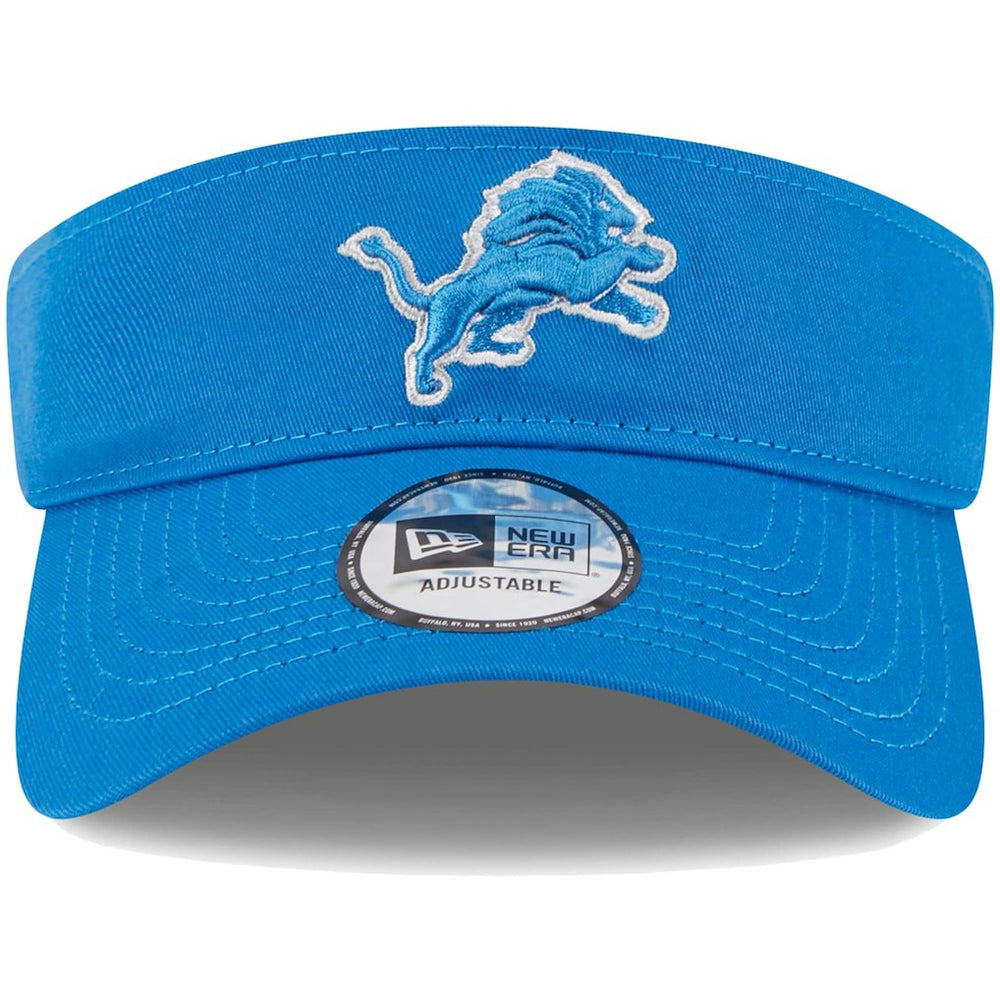 Detroit Lions New Era Main Adjustable Visor - Blue - NFL