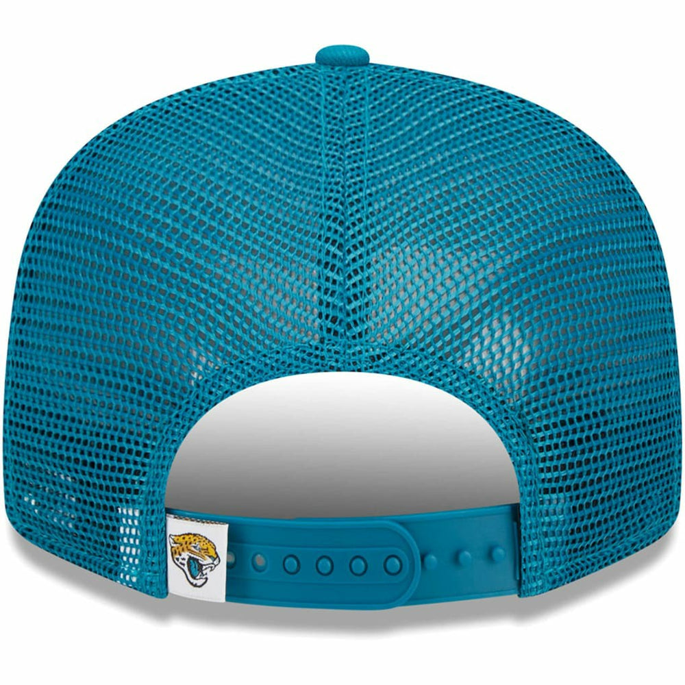 Jacksonville Jaguars New Era Youth Main Trucker 9FIFTY Snapback Hat - Teal - NFL
