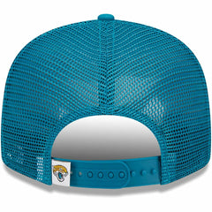 Jacksonville Jaguars New Era Youth Main Trucker 9FIFTY Snapback Hat - Teal - NFL