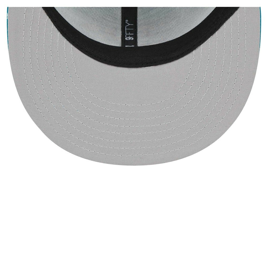 Jacksonville Jaguars New Era Youth Main Trucker 9FIFTY Snapback Hat - Teal - NFL