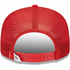 Kansas City Chiefs New Era Youth Main Trucker 9FIFTY Snapback Hat - Red - NFL