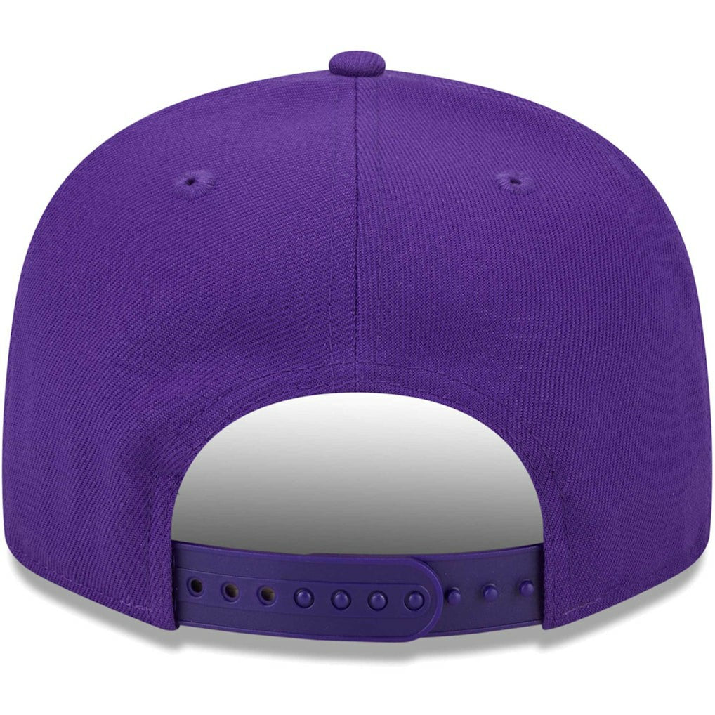 Minnesota Vikings New Era Main Script 9FIFTY Snapback Hat - Purple - NFL