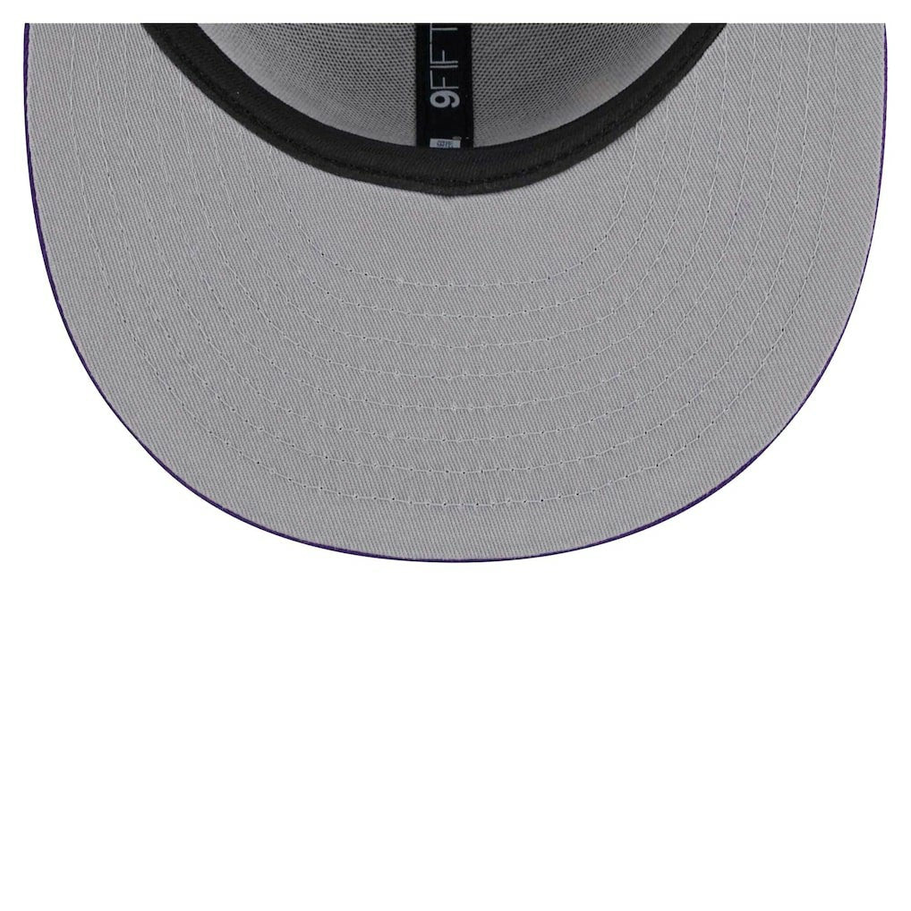 Minnesota Vikings New Era Main Script 9FIFTY Snapback Hat - Purple - NFL