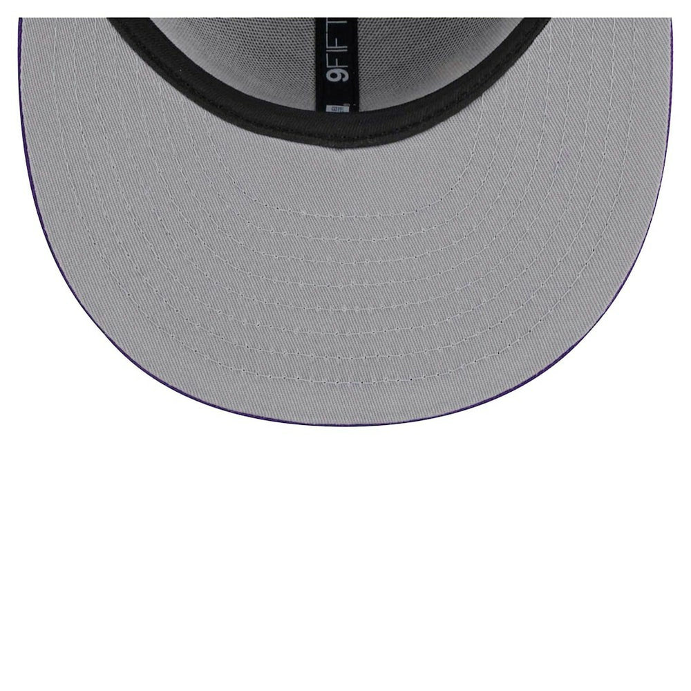 Minnesota Vikings New Era Main Script 9FIFTY Snapback Hat - Purple - NFL