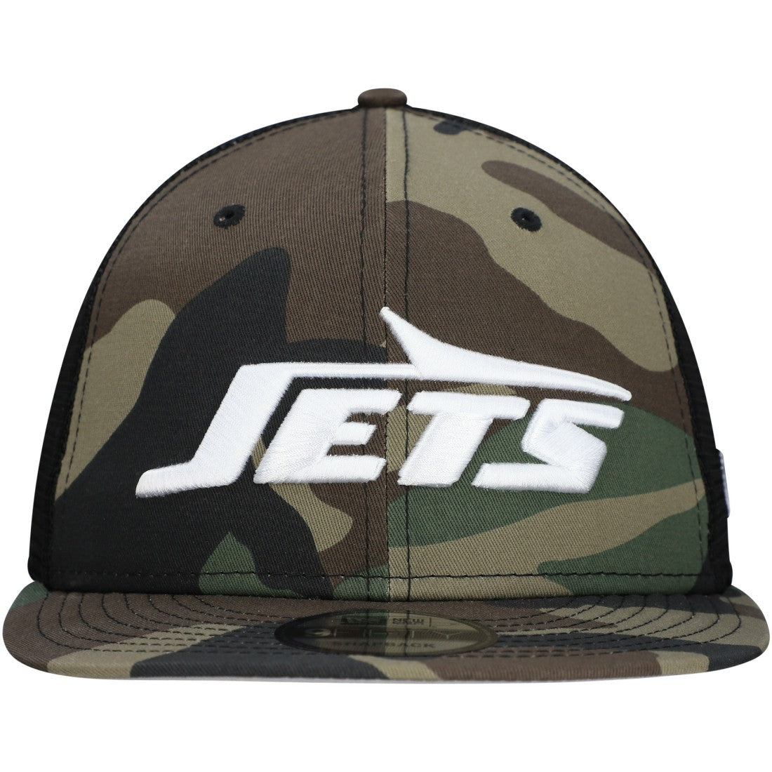 New York Jets New Era Main Trucker 9FIFTY Snapback Hat - Camo - NFL