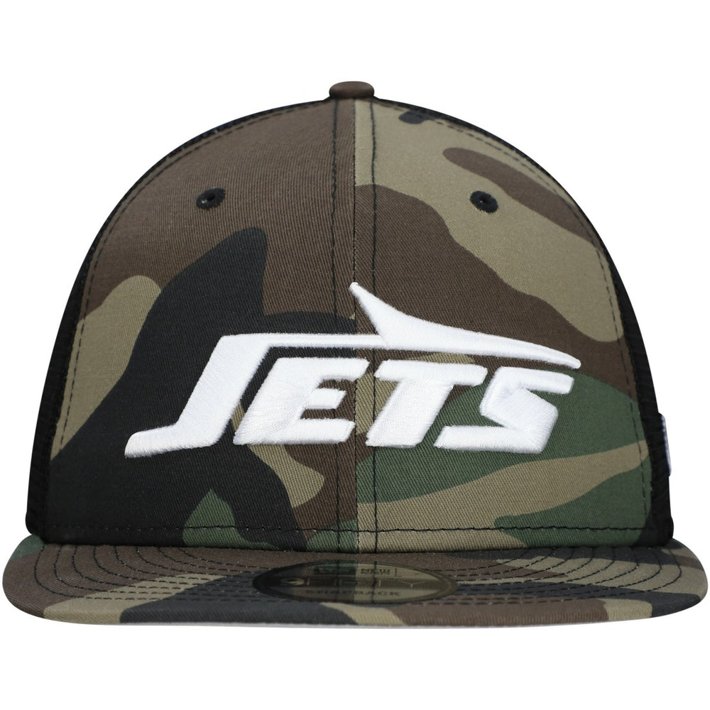 New York Jets New Era Main Trucker 9FIFTY Snapback Hat - Camo - NFL