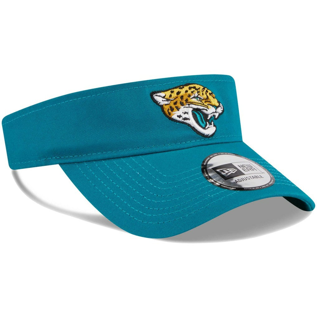 Jacksonville Jaguars New Era Main Adjustable Visor - Teal - NFL