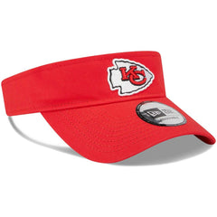 Kansas City Chiefs New Era Main Adjustable Visor - Red - NFL