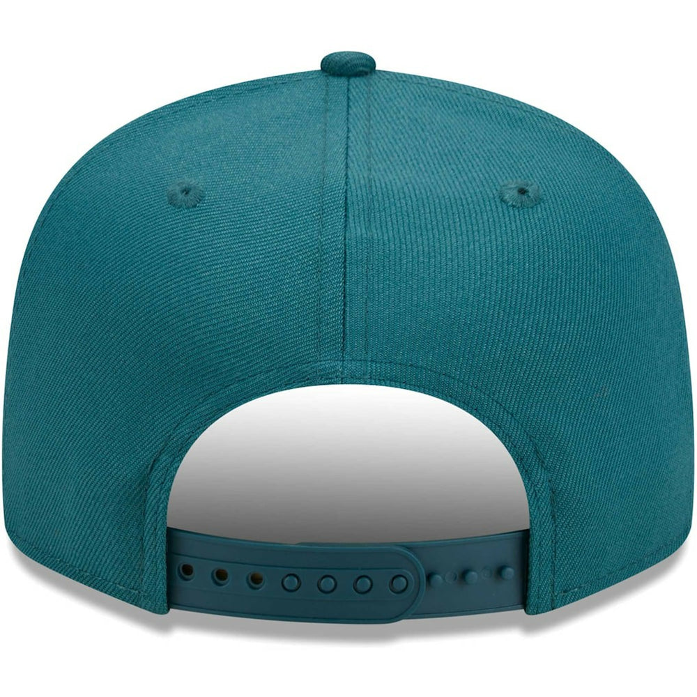 Philadelphia Eagles New Era Main Script 9FIFTY Snapback Hat - Midnight Green - NFL