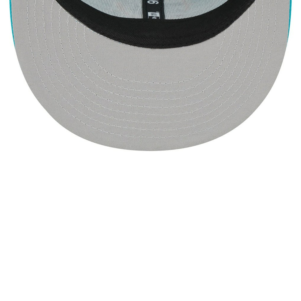 Miami Dolphins New Era Youth Main Trucker 9FIFTY Snapback Hat - Aqua - NFL