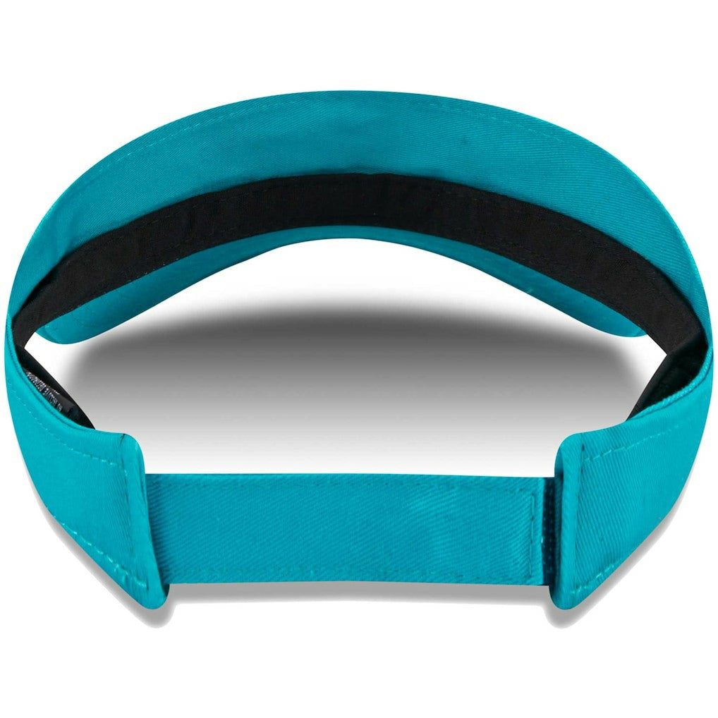 Miami Dolphins New Era Main Adjustable Visor - Aqua - NFL