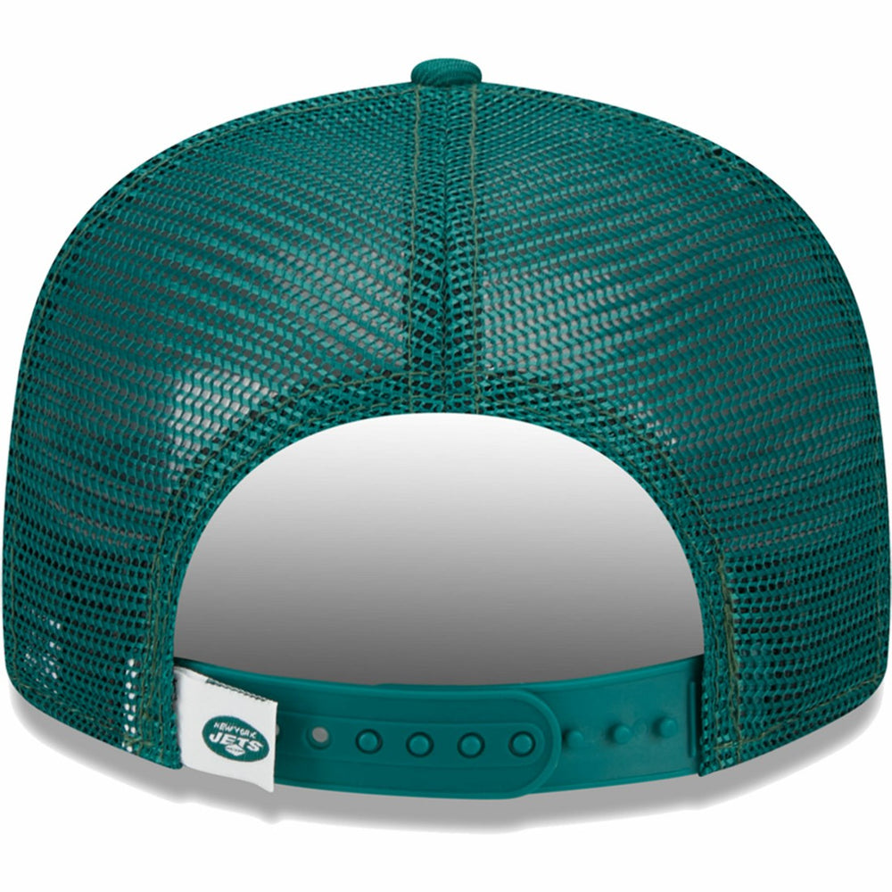 New York Jets New Era Youth Main Trucker 9FIFTY Snapback Hat - Green - NFL