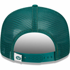 New York Jets New Era Youth Main Trucker 9FIFTY Snapback Hat - Green - NFL