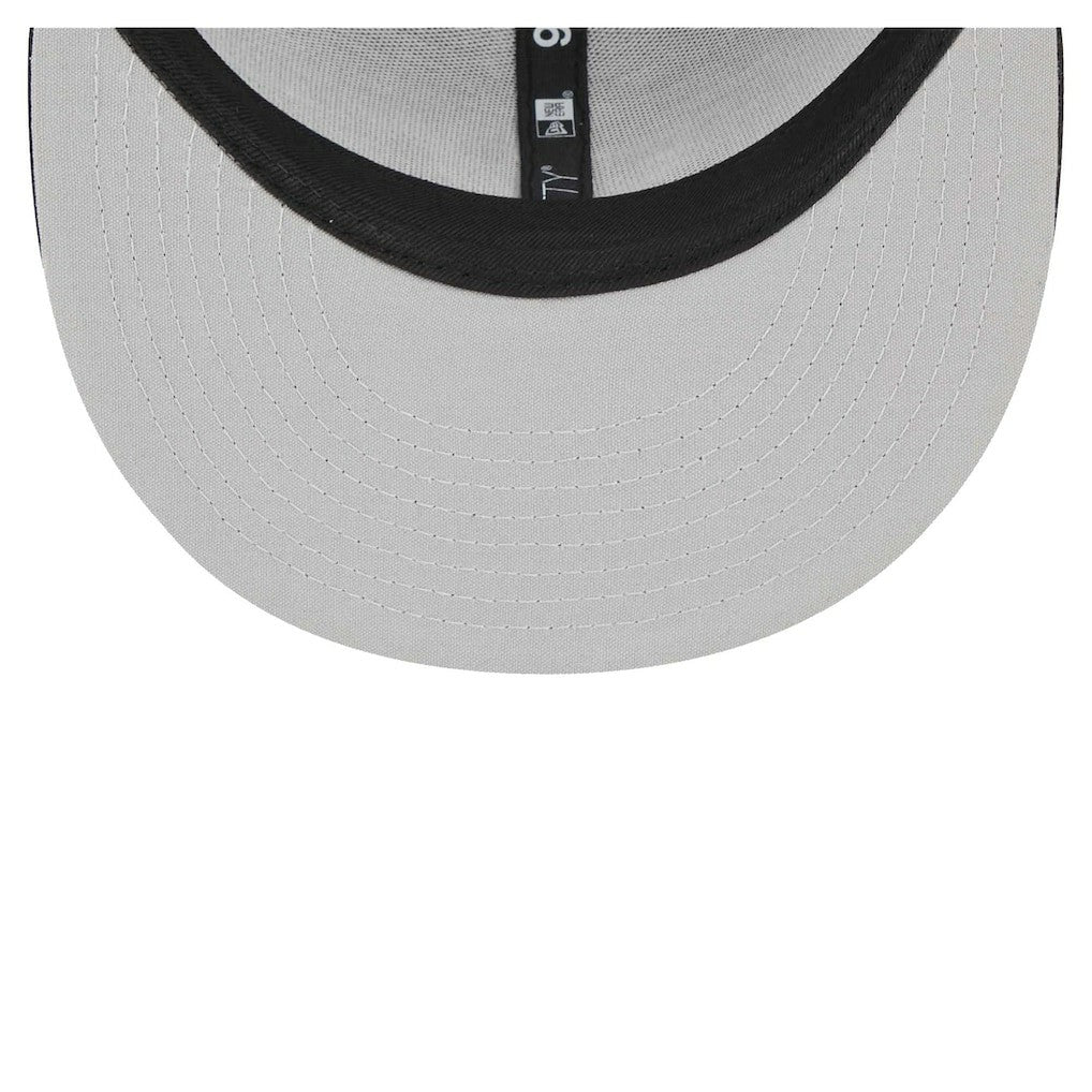 Pittsburgh Steelers New Era Youth Main Trucker 9FIFTY Snapback Hat - Black - NFL