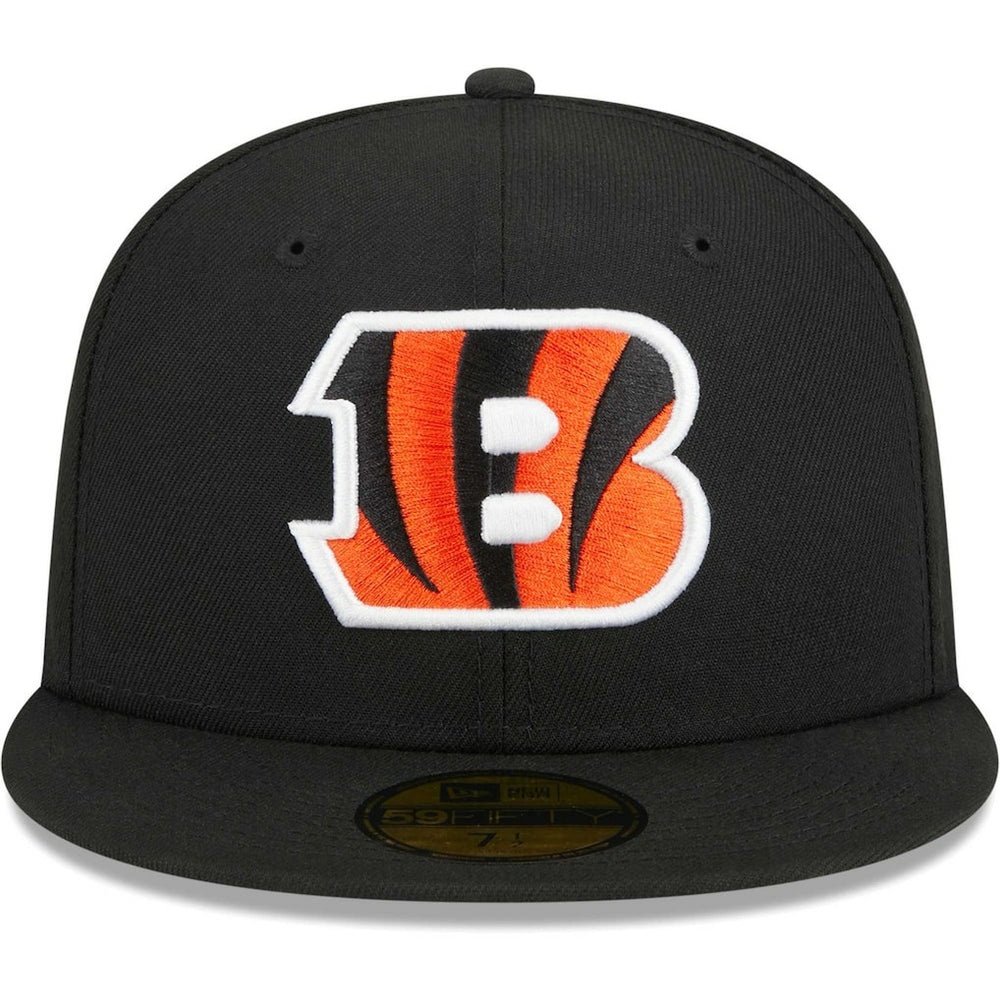 Cincinnati Bengals New Era Main 59FIFTY Fitted Hat - Black - NFL