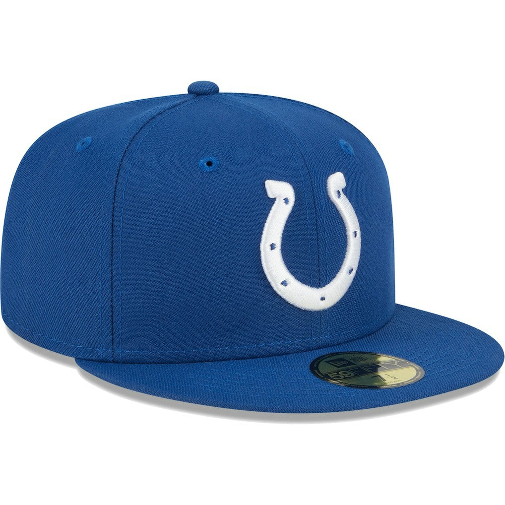 Indianapolis Colts New Era Main 59FIFTY Fitted Hat - Royal - NFL