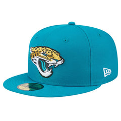 Jacksonville Jaguars New Era Main 59FIFTY Fitted Hat - Teal - NFL