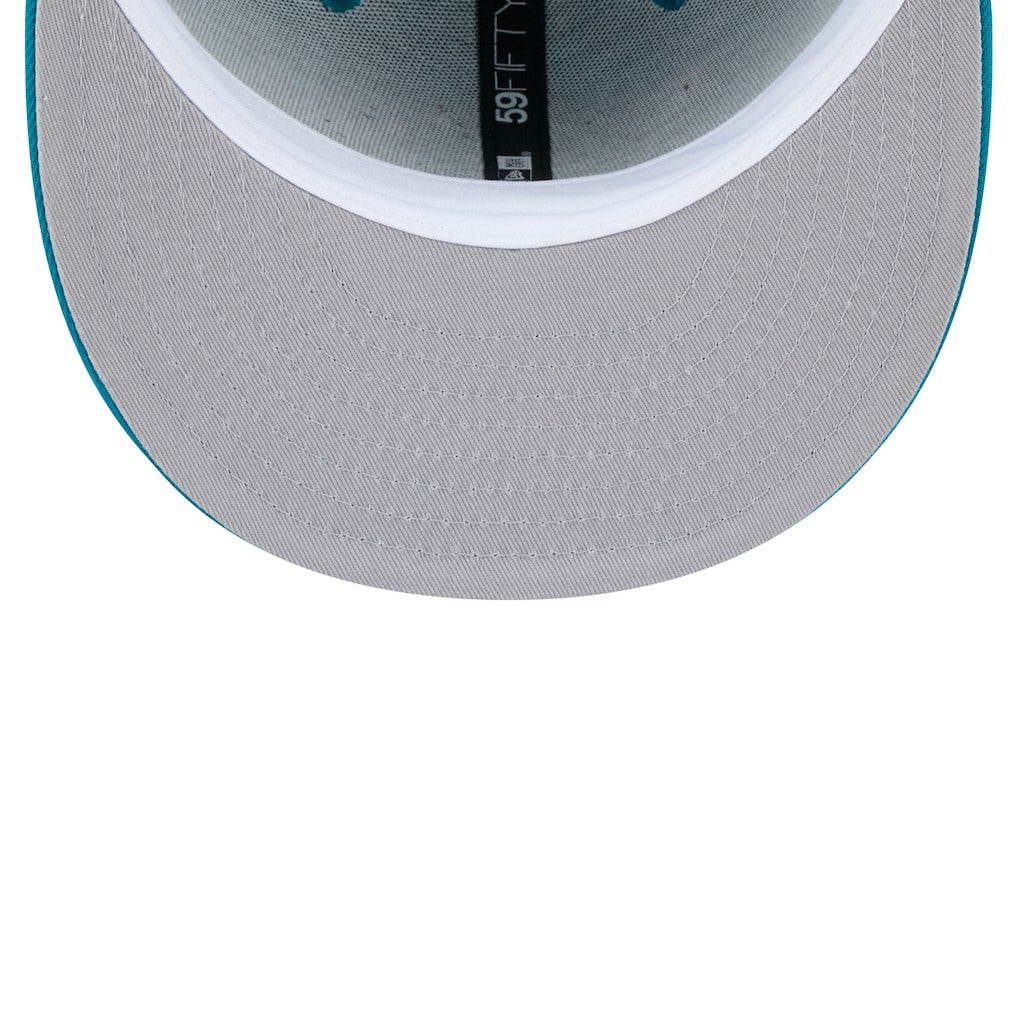 Jacksonville Jaguars New Era Main 59FIFTY Fitted Hat - Teal - NFL